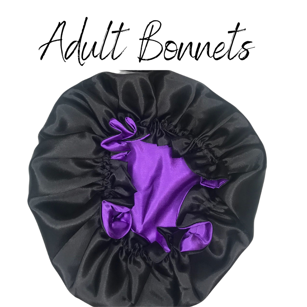 Adult Satin Bonnets